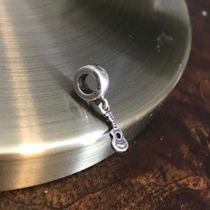 Pandora Sterling Silver Acoustic Guitar Charm